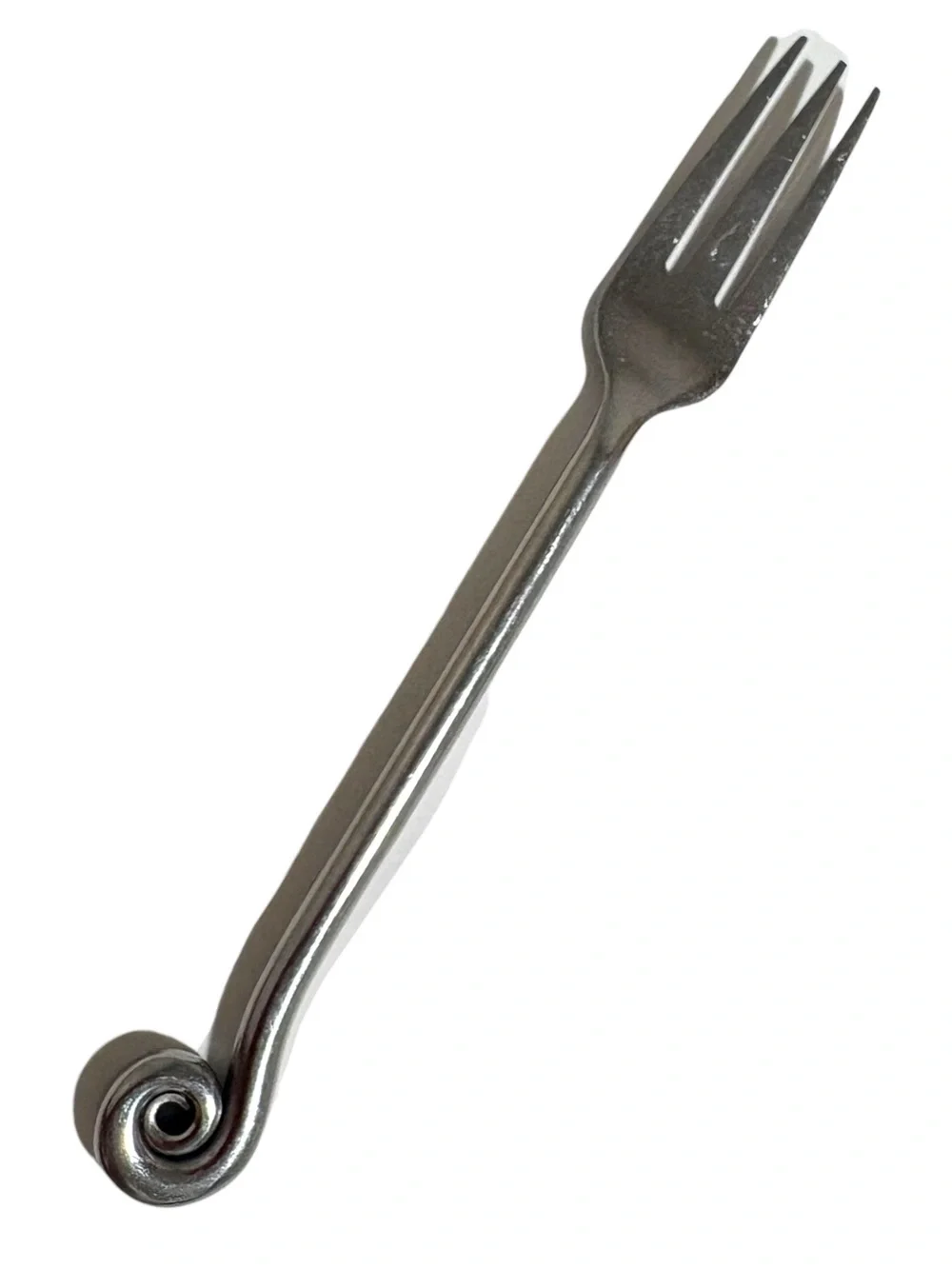 Dinner Fork Pottery Barn PBN17 Stainless Coiled Fiddlehead Flatware